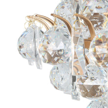 Anteros 4-Light Geometric Crystal Chandelier