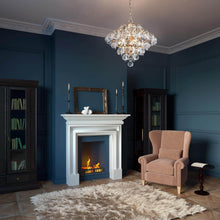 Anteros 4-Light Geometric Crystal Chandelier