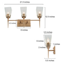 Phoibe 3-Light Bathroom Vanity Lights