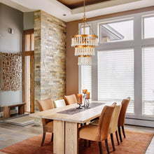 Eurybia 6-Light 3-Tier Beaded Chandelier