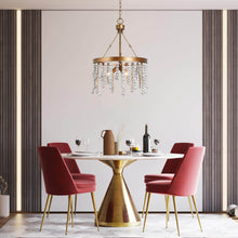 Eurybia 3-Light Beaded Chandelier