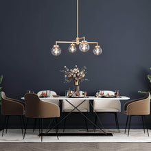 Eirene 4-Light Chandelier with Glass Shades