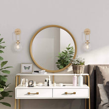 Brass Vanity Light Mirror