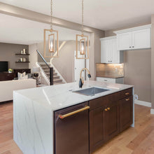 Horkos 1-Light Pendant Light with Cylinder Glass Shade