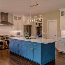 Horkos 6-Light Rectangle Island Chandelier