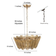 Eros 3-Light Drum Chandelier