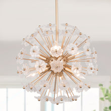 Asteria 6-Light Spherical Bouquet Globe Chandelier