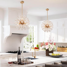 Asteria 6-Light Spherical Bouquet Globe Chandelier