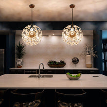 Asteria 6-Light Spherical Bouquet Globe Chandelier