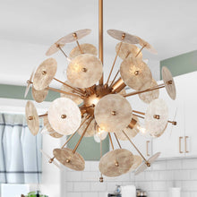 Modern Flower Shape Chandelier - 6 Light