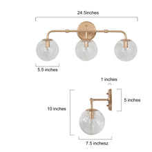 Melite 3-Light  Bathroom Vanity Lights