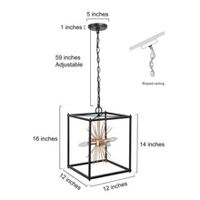 Helios 4-Light Sputnik Larntern Pendant