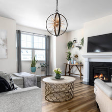 Alce 6-Light Sputnik Globe Pendant