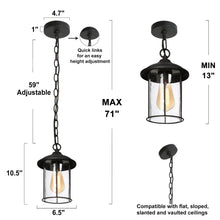 Aether 1-Light Outdoor Pendant Light