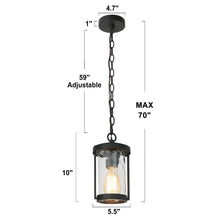 Herse 1-Light Outdoor Pendant