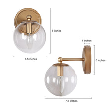 Selene 1-Light Globe Wall Sconce