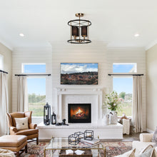 Pheme 4-Light Drum Ceiling Light