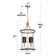 Pheme 4-Light Drum Chandelier