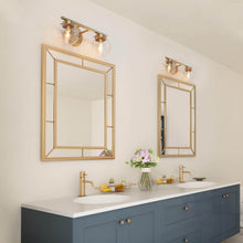 Eirene 2-Light Gold Bathroom Vanity Light