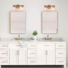 Eirene 2-Light Gold Bathroom Vanity Light