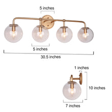Melite 4-Light Bathroom Vanity Lights