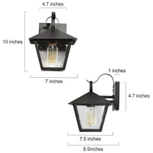 Notus 1-Light Lantern Outdoor Wall Light