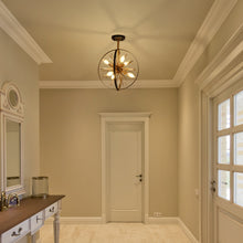 Alce 6-Light Sputnik Globe Semi-flush Mount Ceiling light