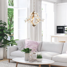 Selene 3-Light Ceramic Chandelier