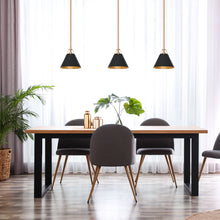 Hebe 1-Light Cone Pendant Light -Metal Shade