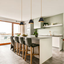 Hebe 1-Light Cone Pendant Light -Metal Shade